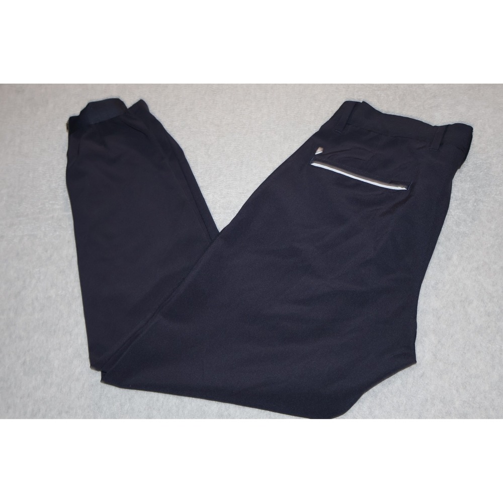 Primo Golf Pants Mens 29x30 Regular Navy Blue Jogger Ankle Zip Performance